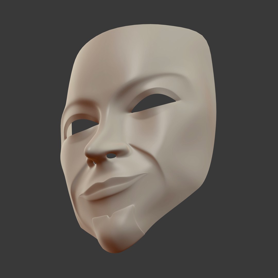 3d Model Anonymous Mask - Turbosquid 1284793