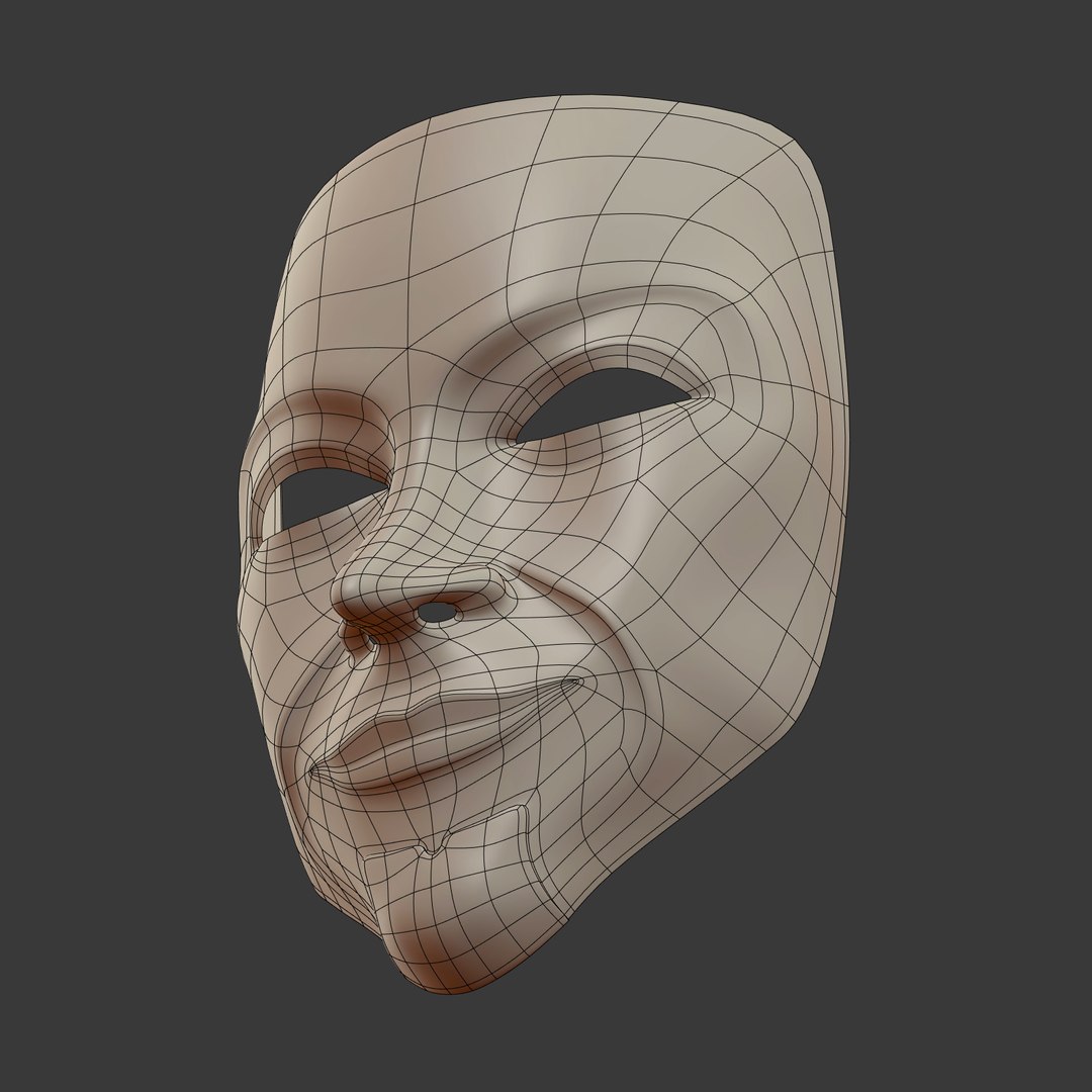 3D Model Anonymous Mask - TurboSquid 1284793