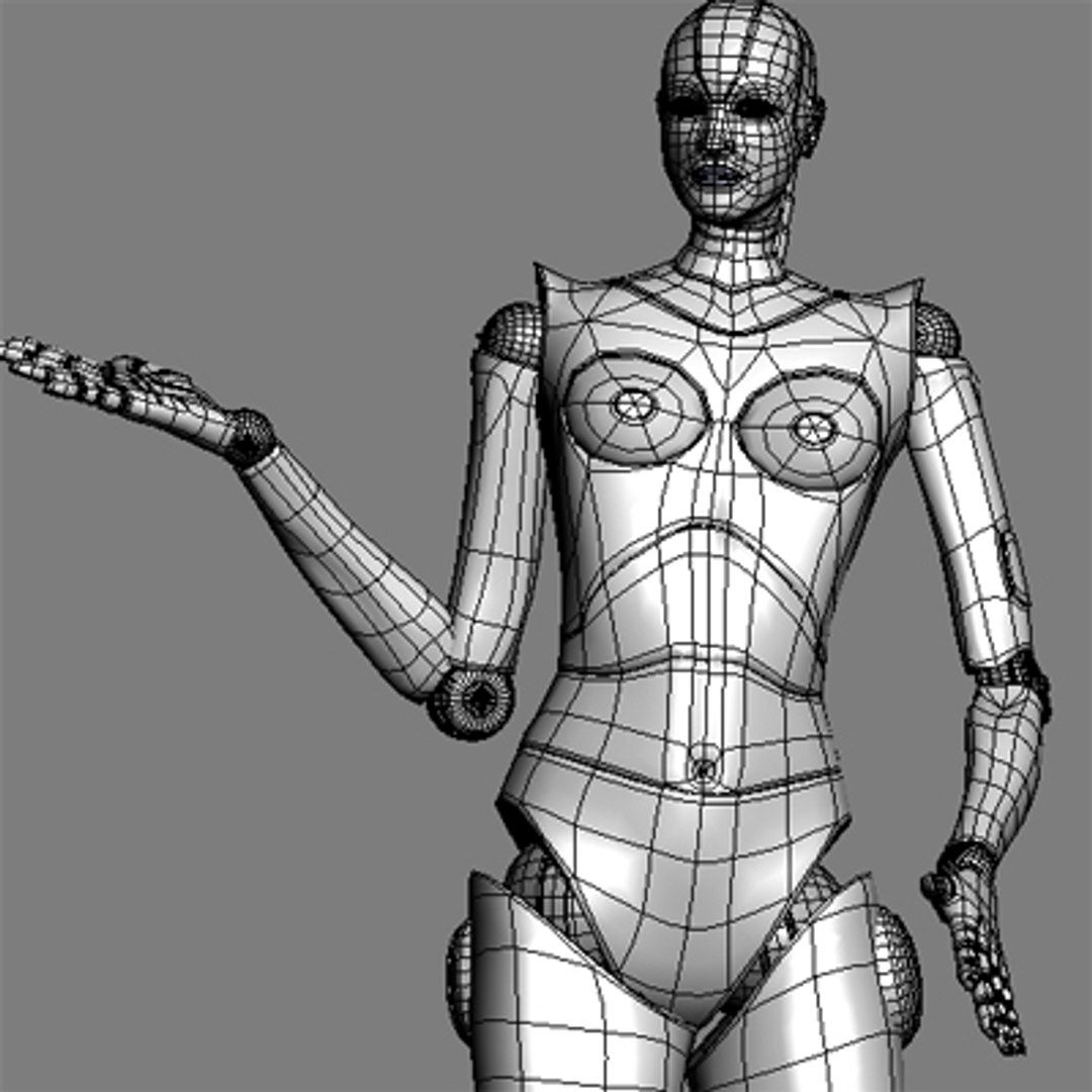 3dsmax Female Woman Human