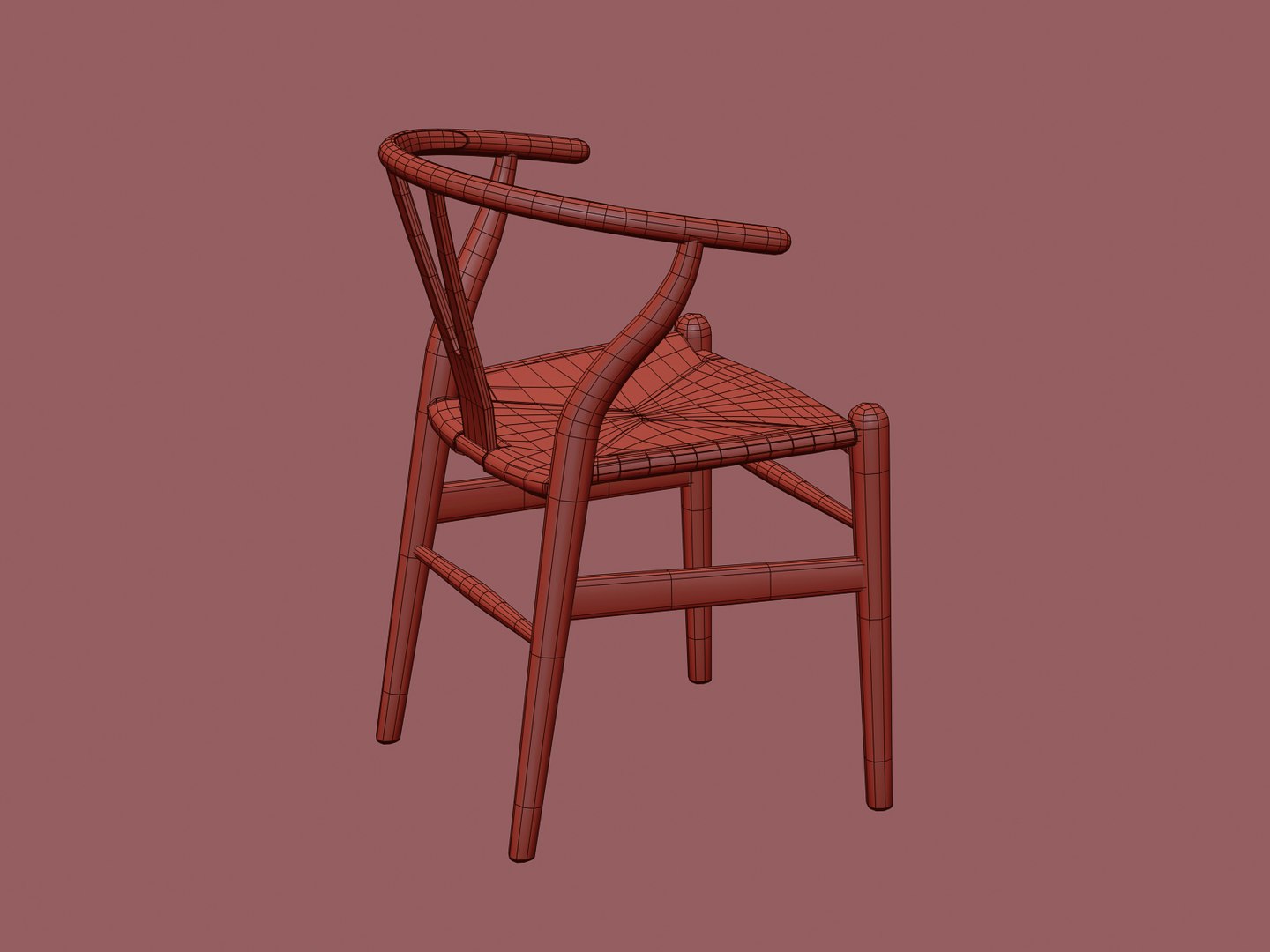 ch24 wishbone chair 3D model https://p.turbosquid.com/ts-thumb/WG/1xEfWk/f8KIvl3t/clay_04/jpg/1522186614/1920x1080/fit_q87/ada8e4065ab511868090b96218a08b6a477e293b/clay_04.jpg
