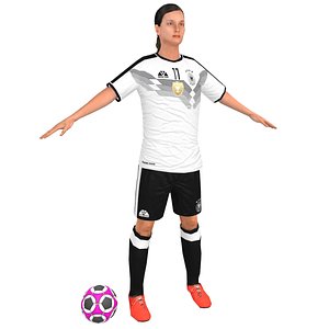 Female Soccer Player N2