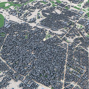 Bologna City Italy 3D model