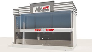 3D model FITNES CLUB