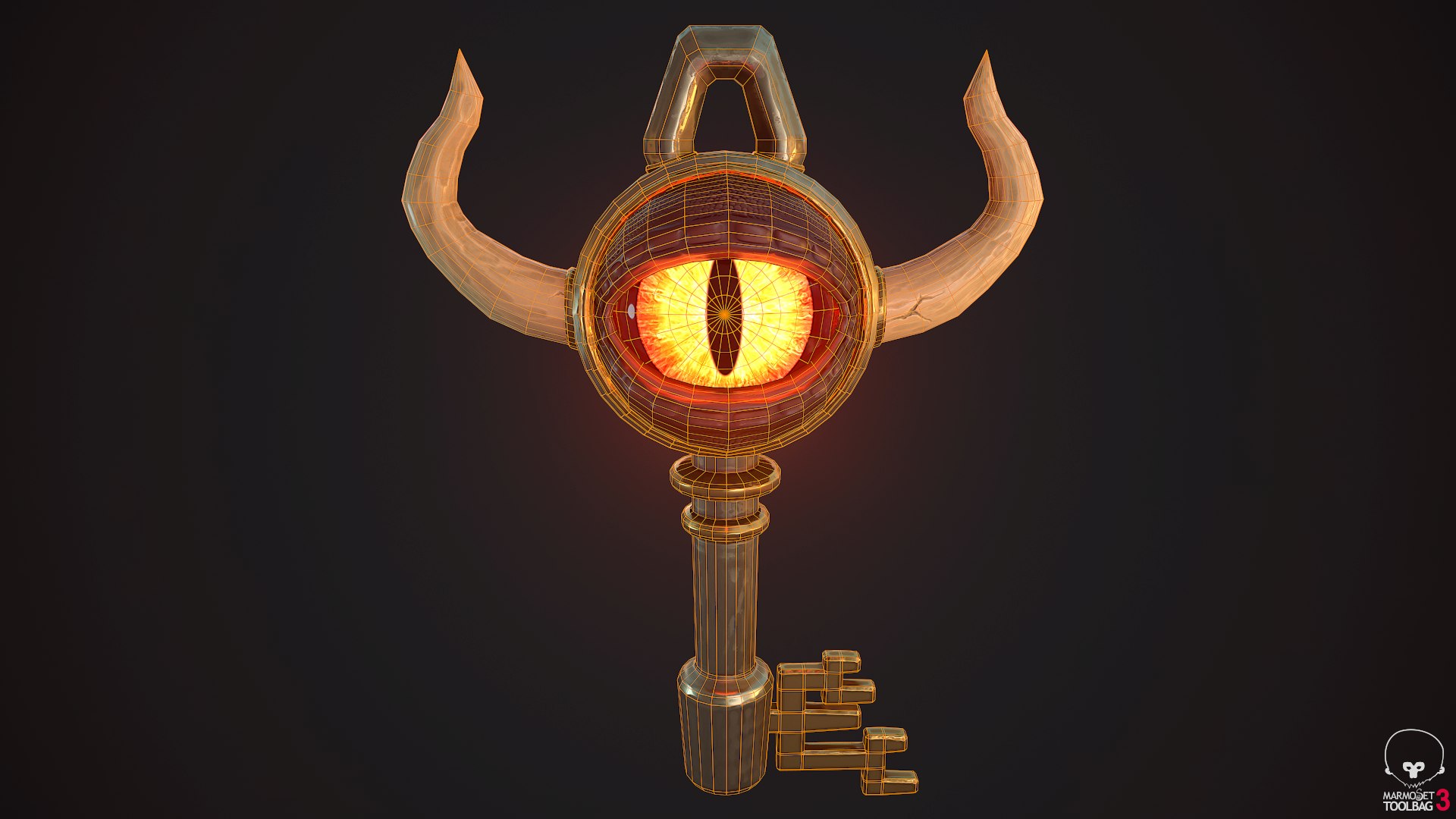 3D Key Demon - TurboSquid 1290907