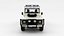 Land Rover Defender 110 Pick Up mit Doppelkabine und Innenausstattung