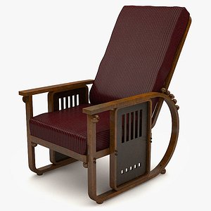 josef hoffmann 3d model