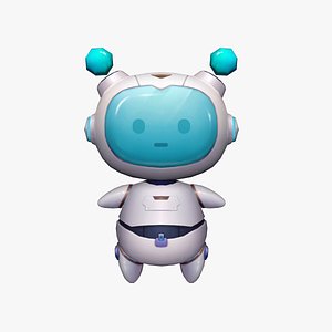 RobotAnimatedRigged model