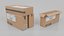 Compact Packaging Box Solutions - Rigged and Customizable 3D model