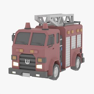 3D Low poly Car 23 model