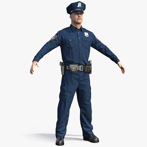 NYPD Cop T-Pose