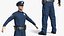 NYPD Polizist T-Pose