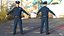 NYPD Polizist T-Pose