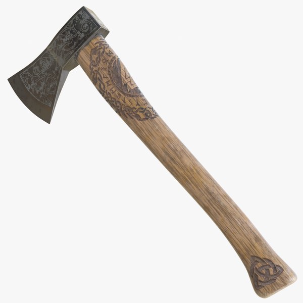 3D Axe 01 c model