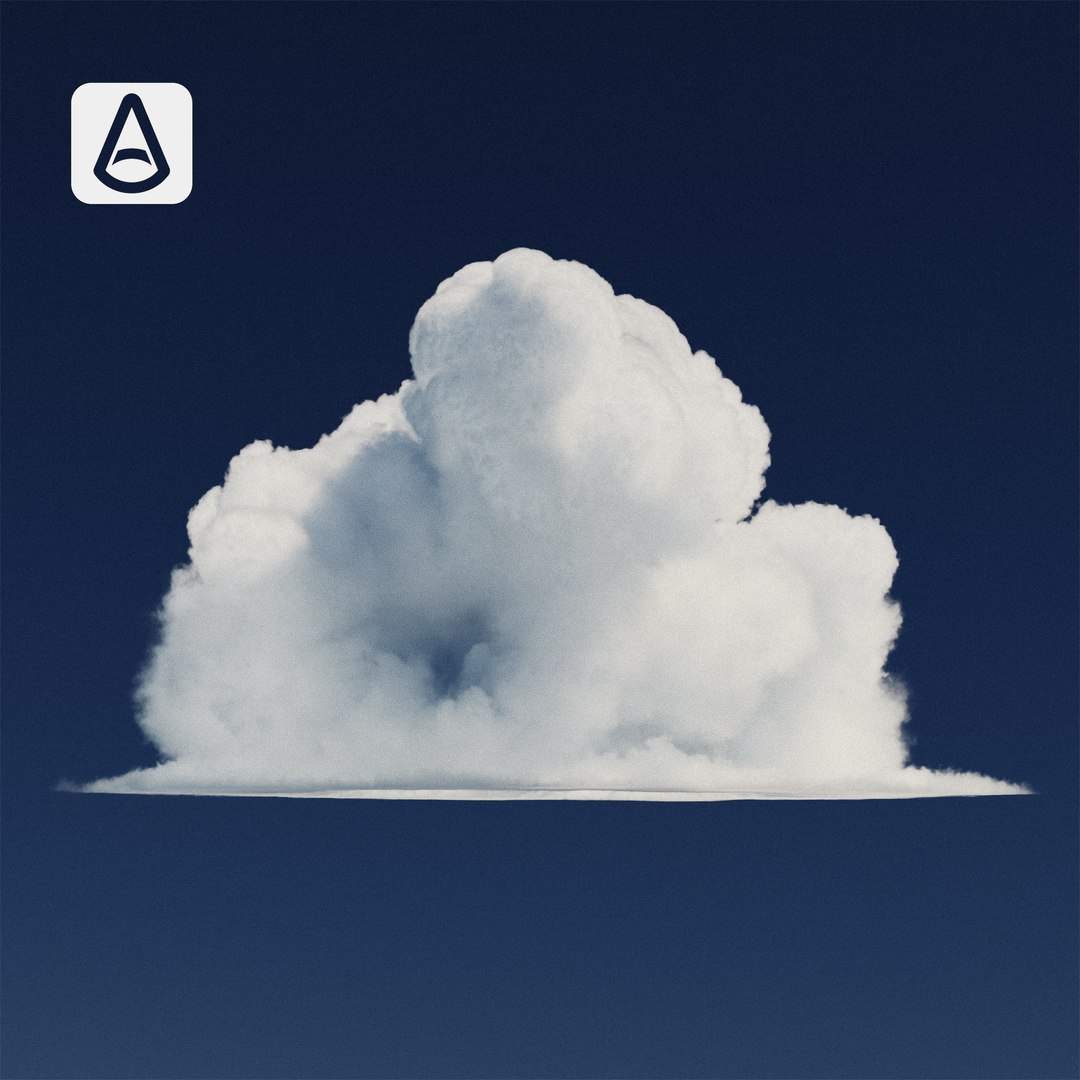 3D Photorealistic Vdb Cumulus Cloud Type D Model - TurboSquid 1901351