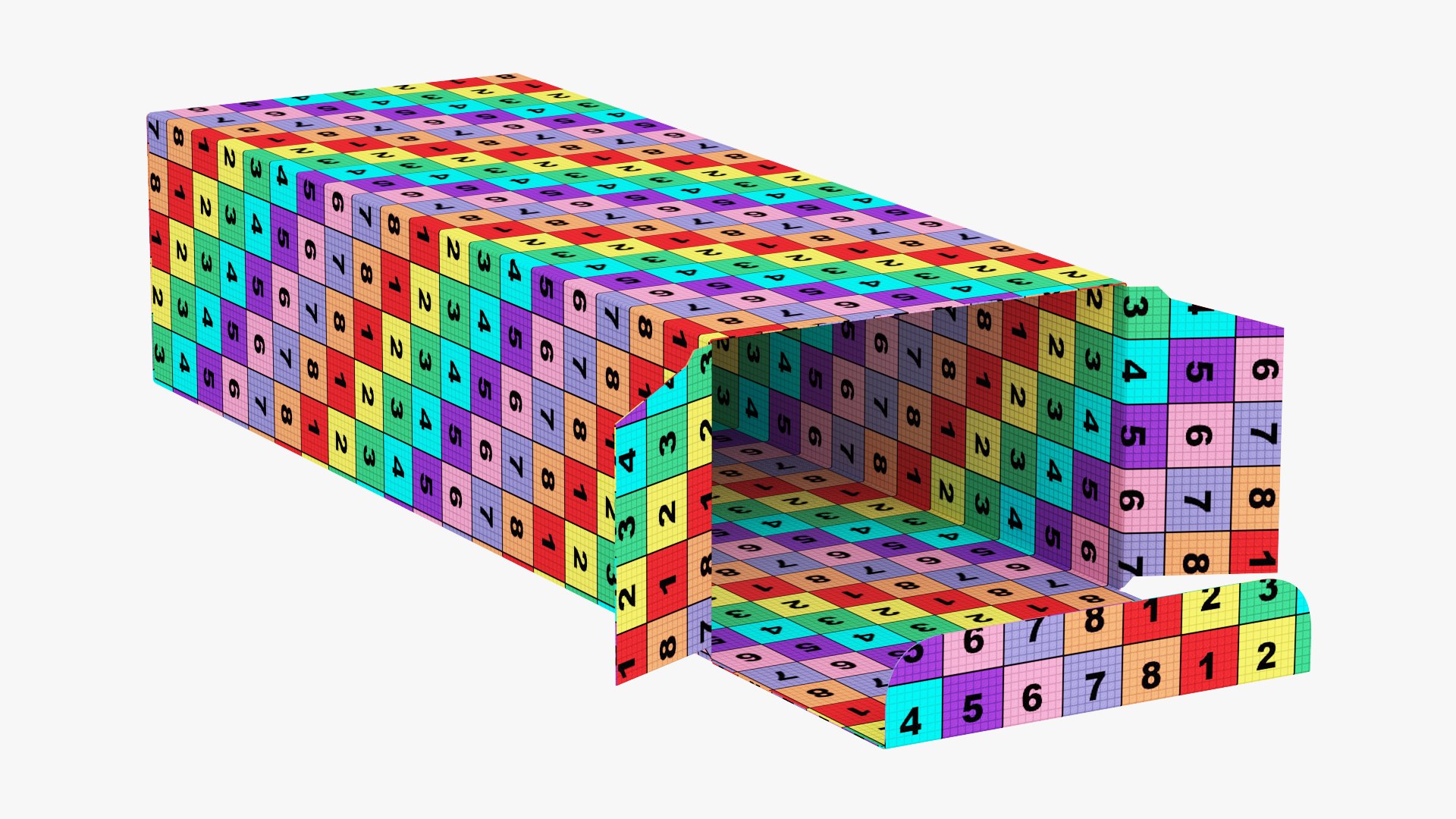 Open Packaging Box 07 3D Model - TurboSquid 2079326
