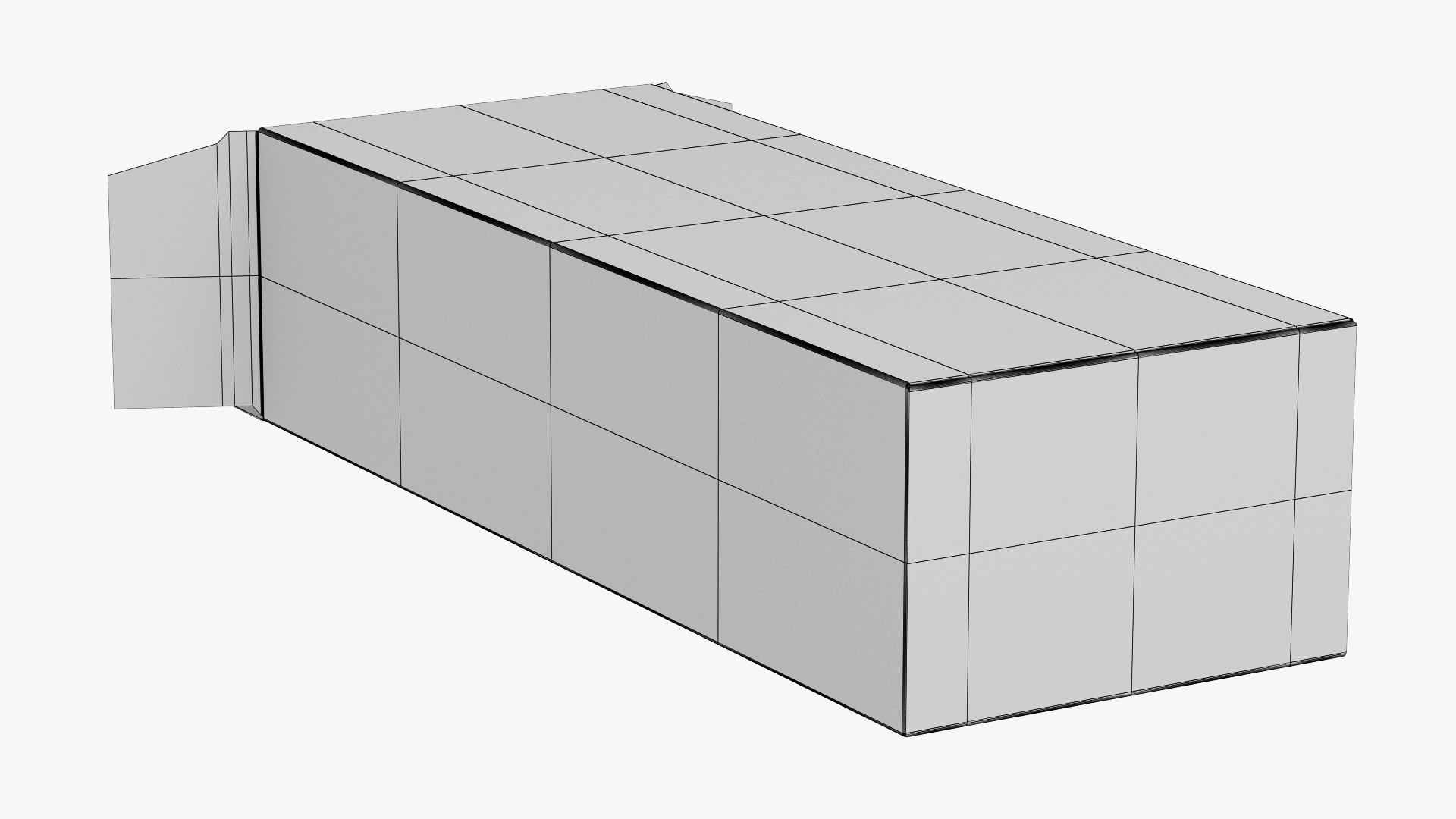 Open Packaging Box 07 3D Model - TurboSquid 2079326