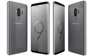 samsung galaxy s9 titanium 3D model