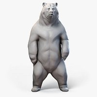 Standing Bear Sculpture