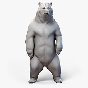 Standing Bear Sculpture