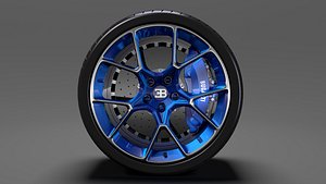 bugatti chiron wheel 5 model