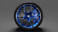 Bugatti Chiron wheel 5