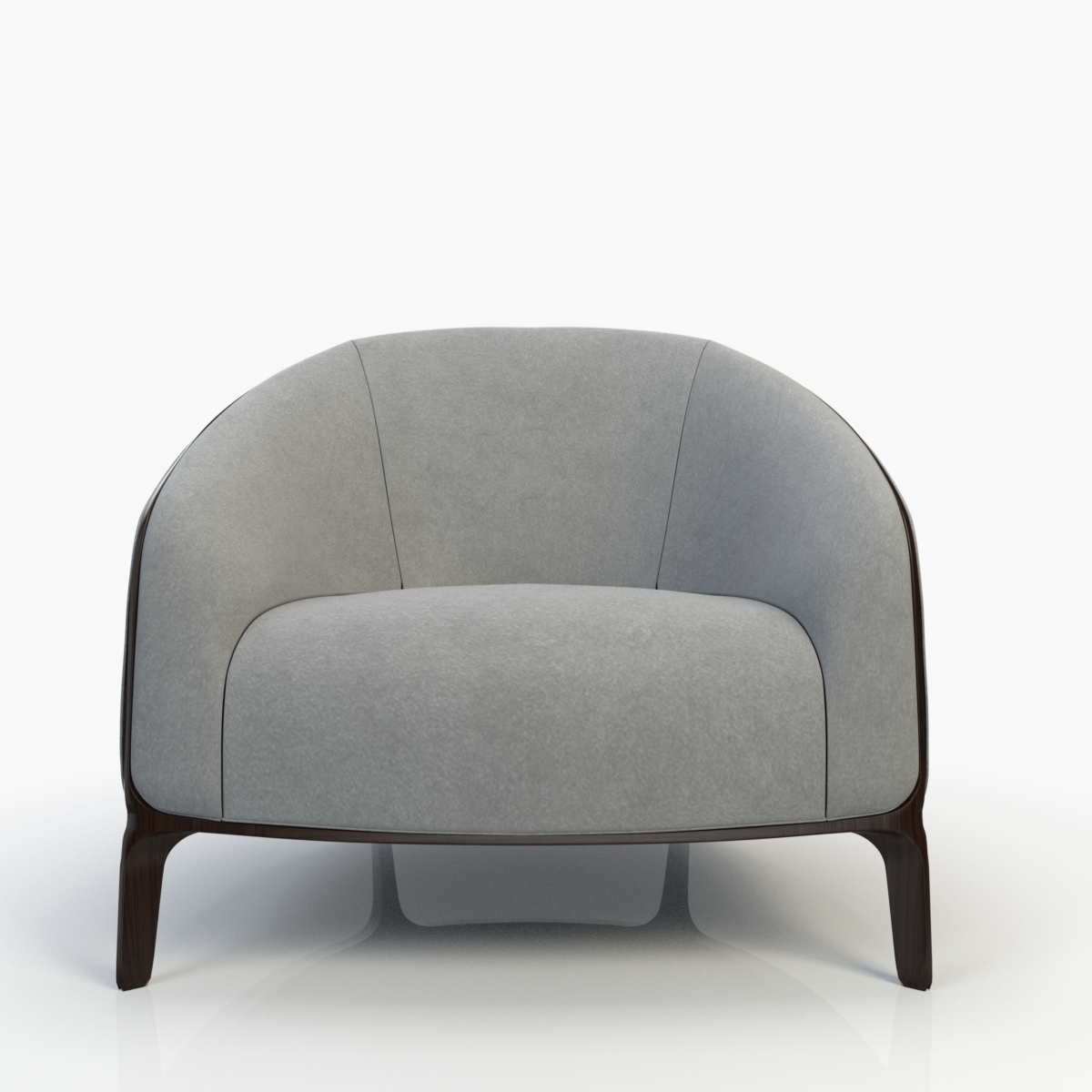 3d max bernhardt catherine lounge chair