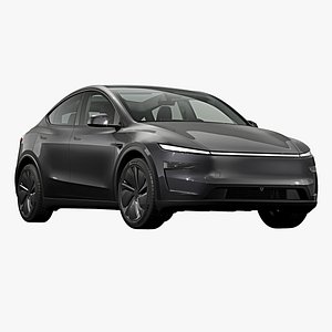 2025 Tesla Model Y Juniper Stealth Grey