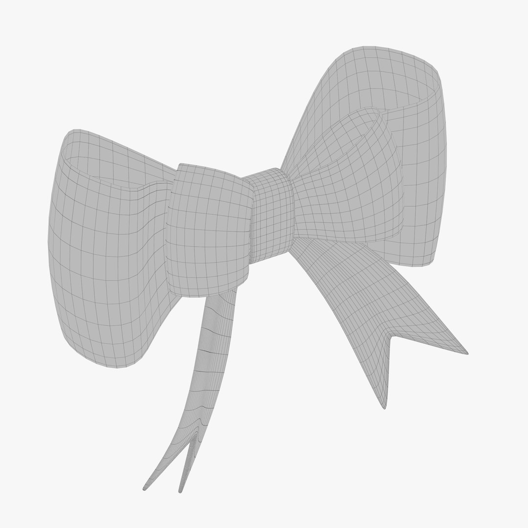 Ribbon Knot 3D Model TurboSquid 1332489