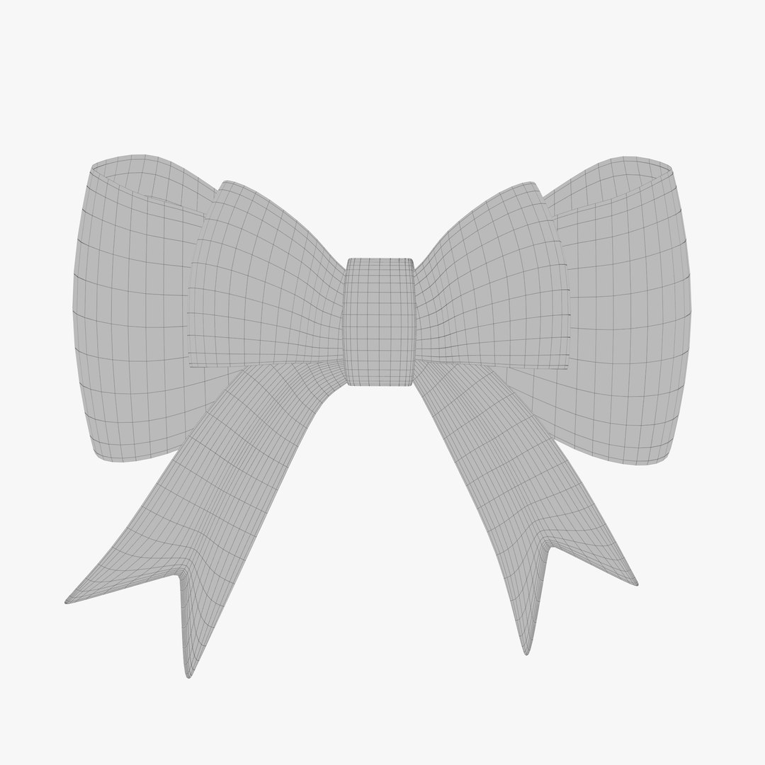 Ribbon Knot 3D Model TurboSquid 1332489