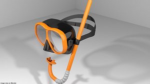 Scuba Diver Mask Type 3
