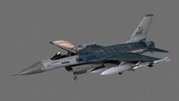 USAF F-15 F-16 F-22 i F-35 Model 3D - TurboSquid 1760886