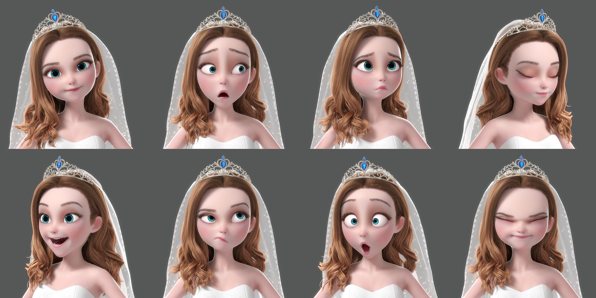 3D cartoon bride rigged character https://p.turbosquid.com/ts-thumb/WG/kBEZC9/PrtP59g4/bq/png/1561507068/1920x1080/fit_q87/2bd92573912935b9a68c9f2f183dd3f5fcf5d350/bq.jpg