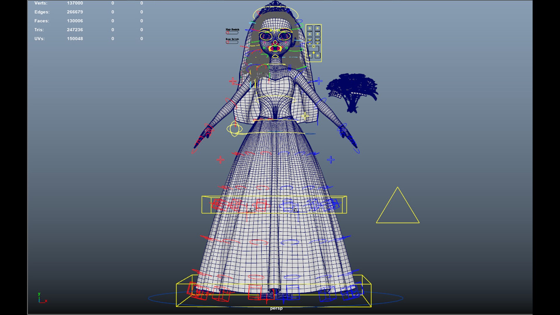 3D cartoon bride rigged character https://p.turbosquid.com/ts-thumb/WG/kBEZC9/cV/faces/jpg/1716104276/1920x1080/fit_q87/87d9adbb4ebbd807fa690e260d42bfce527d547e/faces.jpg