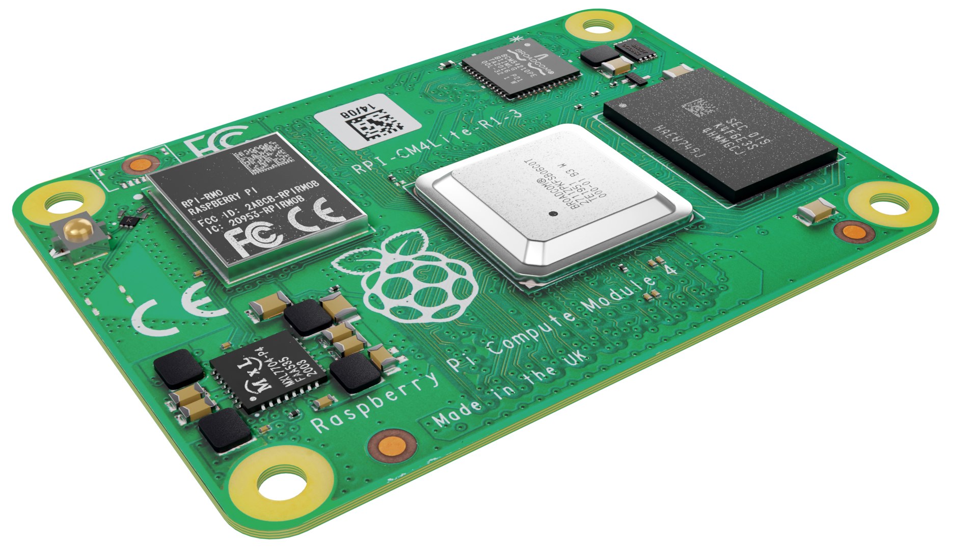3D Raspberry Pi Compute Module 4 Model - TurboSquid 2245826