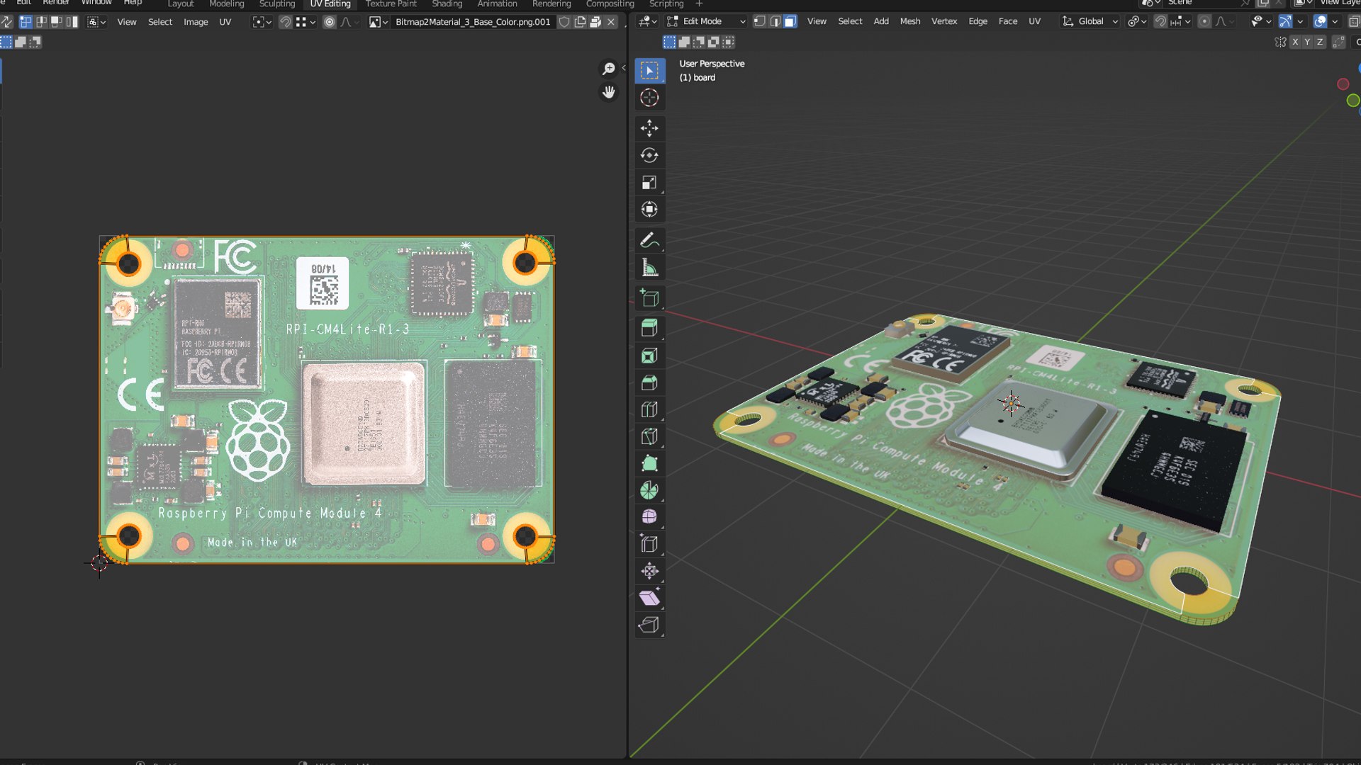 3D Raspberry Pi Compute Module 4 Model - TurboSquid 2245826