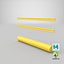 3D model Barrier 02 Middle Clean