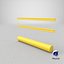 3D model Barrier 02 Middle Clean