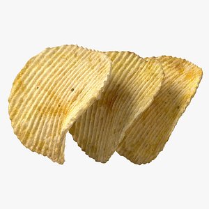 Realistic Riffled Chips Collection