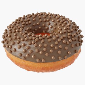 3D Coffee Donut model