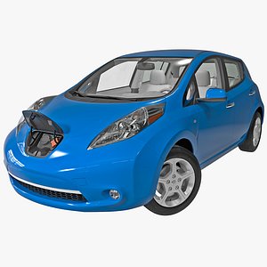 3d nissan leaf bev 2014
