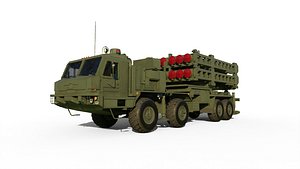 S-350 missile system 50P6E