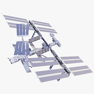 international space station 3D