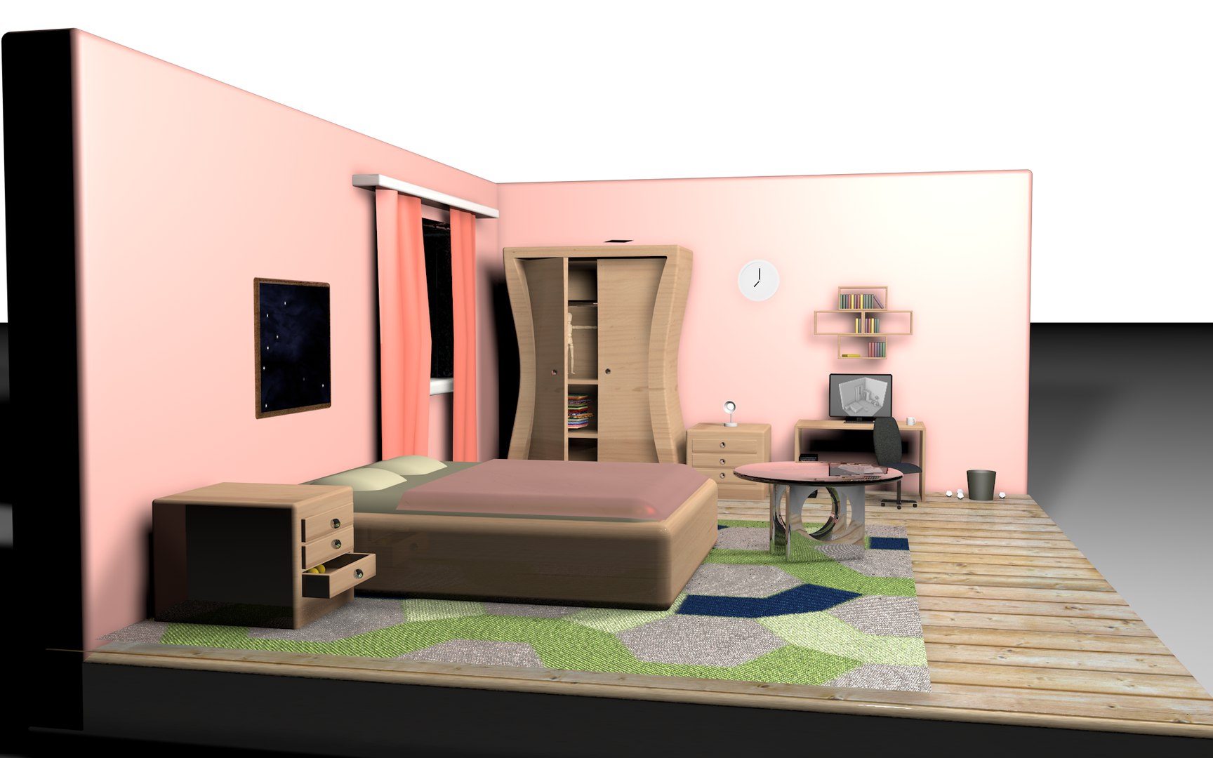 RoomBox 3D Model - TurboSquid 1781563