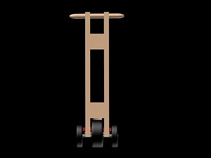 free monopatin 3d model