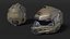 Casque militaire futuriste de science-fiction
