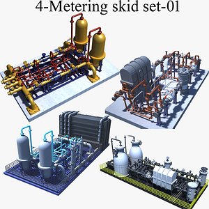 3D 4-Metering skid set-01