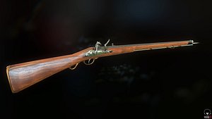 musket anglish 3D