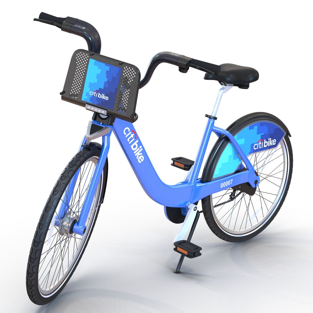 New York Citibike 3D model preview
