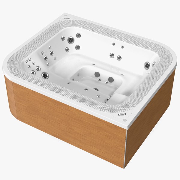 3D Jacuzzi Virtus Hot Tub