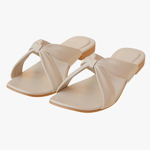 3D Women slipper 10 model